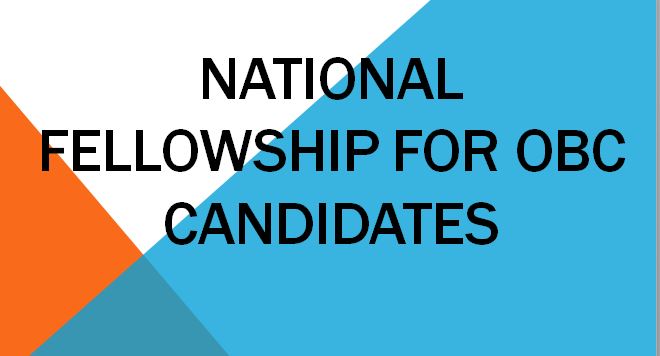 National Fellowship for OBC Candidates